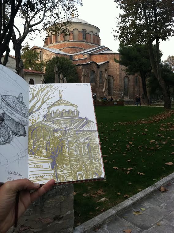 Αφιερώματα - 'Ζωγραφίζοντας στην Κωνσταντινούπολη’